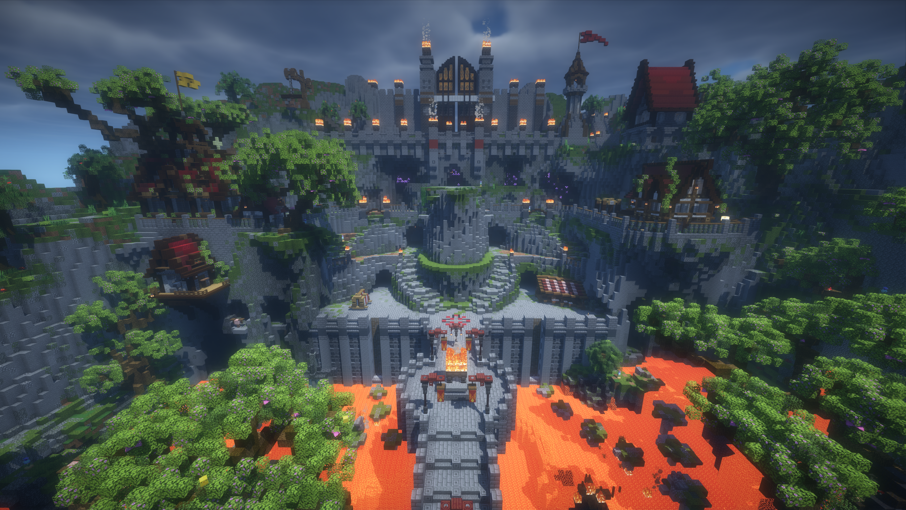 Castle Warfare Red Base